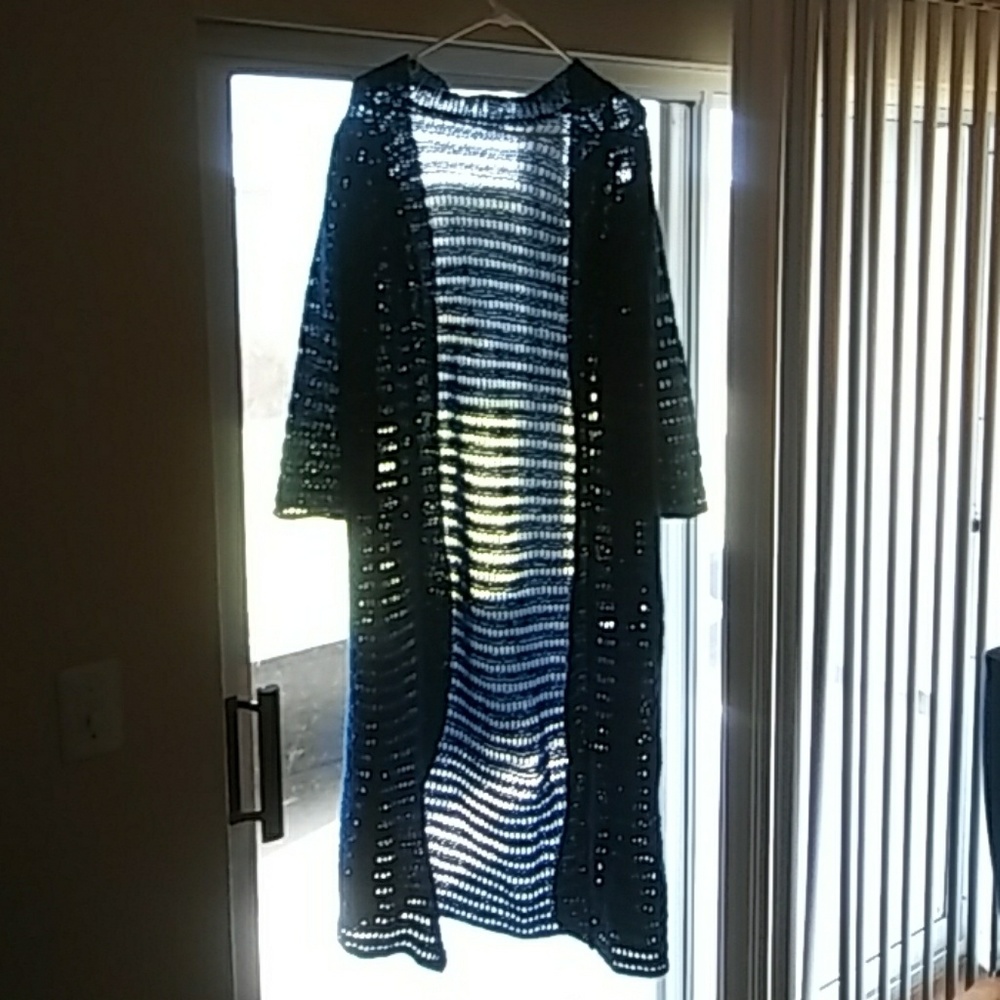 Crochet ladies jacket